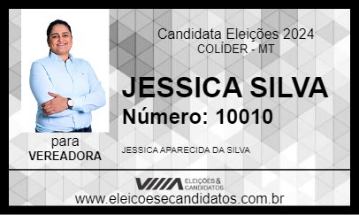 Candidato JESSICA SILVA 2024 - COLÍDER - Eleições