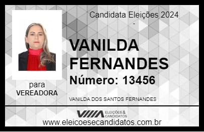 Candidato VANILDA FERNANDES 2024 - ALTO PARAGUAI - Eleições