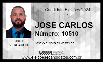 Candidato JOSE CARLOS 2024 - TAPURAH - Eleições