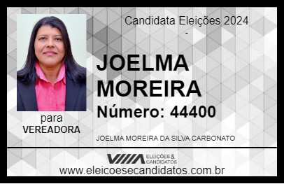 Candidato JOELMA MOREIRA 2024 - GUIRATINGA - Eleições