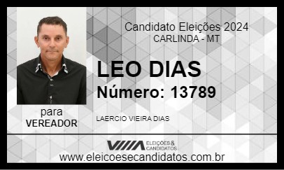 Candidato LEO DIAS 2024 - CARLINDA - Eleições