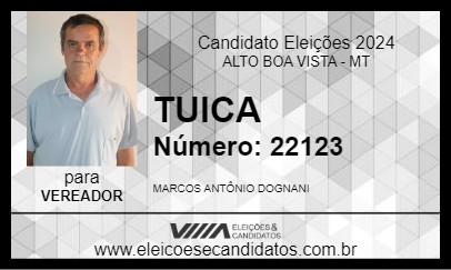 Candidato TUICA 2024 - ALTO BOA VISTA - Eleições