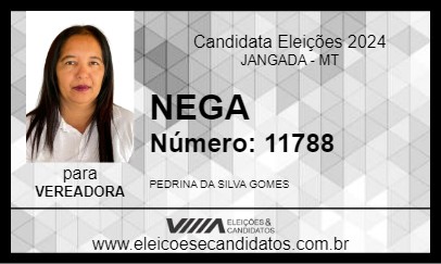 Candidato NEGA 2024 - JANGADA - Eleições