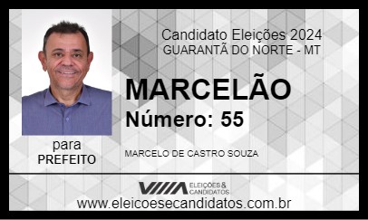 Candidato MARCELÃO 2024 - GUARANTÃ DO NORTE - Eleições