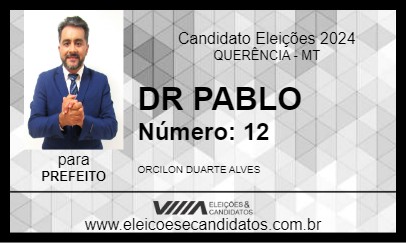 Candidato DR PABLO 2024 - QUERÊNCIA - Eleições