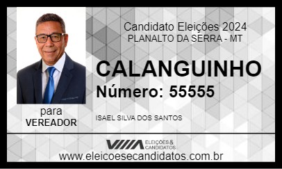 Candidato CALANGUINHO 2024 - PLANALTO DA SERRA - Eleições