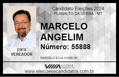 Candidato MARCELO ANGELIM 2024 - PLANALTO DA SERRA - Eleições