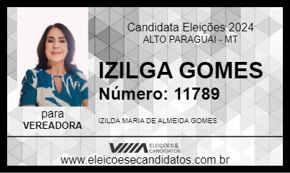 Candidato DR. IZILDA 2024 - ALTO PARAGUAI - Eleições