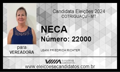 Candidato NECA 2024 - COTRIGUAÇU - Eleições