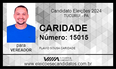 Candidato CARIDADE 2024 - TUCURUÍ - Eleições