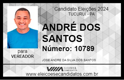 Candidato ANDRÉ 2024 - TUCURUÍ - Eleições