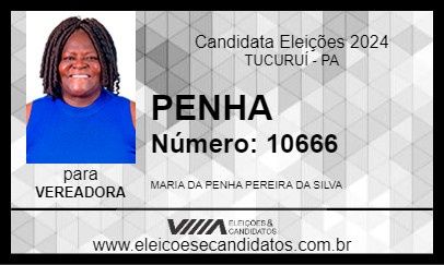 Candidato PENHA 2024 - TUCURUÍ - Eleições