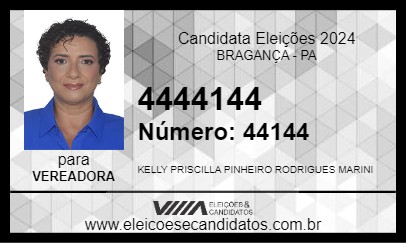 Candidato KELLY MARINI 2024 - BRAGANÇA - Eleições