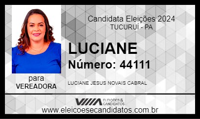 Candidato LU DA FEIRA 2024 - TUCURUÍ - Eleições