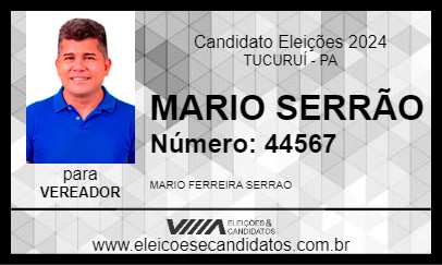 Candidato ENFERMEIRO MARIO 2024 - TUCURUÍ - Eleições