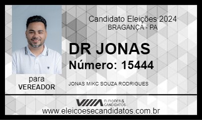 Candidato DR JONAS 2024 - BRAGANÇA - Eleições