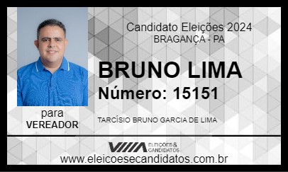 Candidato BRUNO LIMA 2024 - BRAGANÇA - Eleições