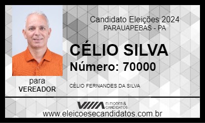 Candidato CÉLIO SILVA 2024 - PARAUAPEBAS - Eleições