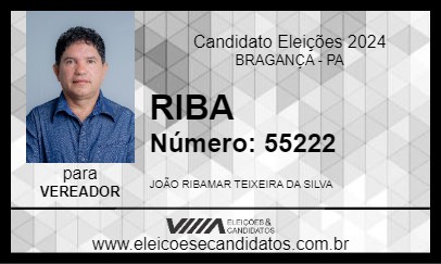 Candidato RIBA 2024 - BRAGANÇA - Eleições