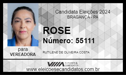 Candidato ROSE 2024 - BRAGANÇA - Eleições