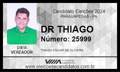 Candidato DR THIAGO 2024 - PARAUAPEBAS - Eleições