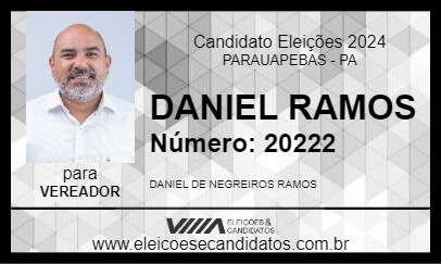 Candidato DANIEL RAMOS 2024 - PARAUAPEBAS - Eleições