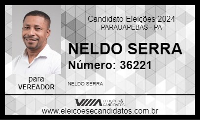 Candidato NELDO SERRA 2024 - PARAUAPEBAS - Eleições