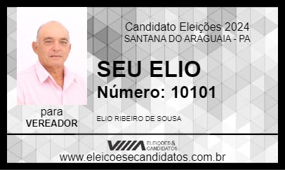 Candidato SEU ELIO 2024 - SANTANA DO ARAGUAIA - Eleições