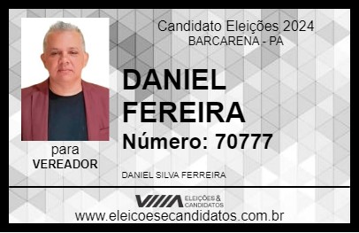 Candidato DANIEL FEREIRA 2024 - BARCARENA - Eleições