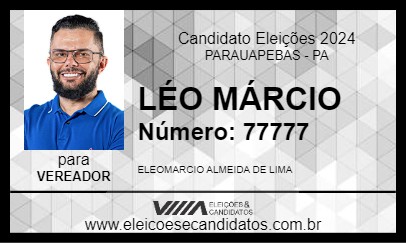 Candidato LÉO MÁRCIO 2024 - PARAUAPEBAS - Eleições