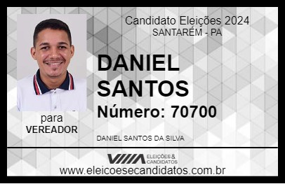 Candidato DANIEL SANTOS 2024 - SANTARÉM - Eleições