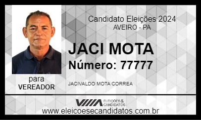 Candidato JACI MOTA 2024 - AVEIRO - Eleições