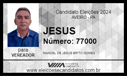 Candidato JESUS 2024 - AVEIRO - Eleições