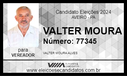 Candidato VALTER MOURA 2024 - AVEIRO - Eleições