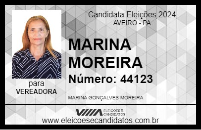 Candidato MARINA MOREIRA 2024 - AVEIRO - Eleições