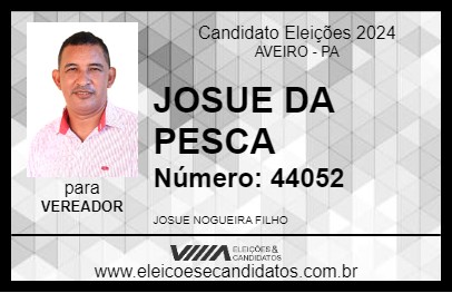 Candidato JOSUE DA PESCA 2024 - AVEIRO - Eleições