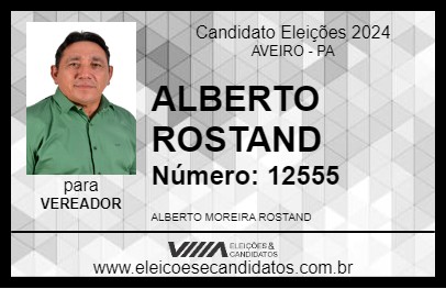 Candidato ALBERTO ROSTAND 2024 - AVEIRO - Eleições