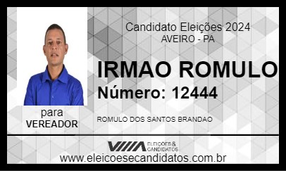 Candidato IRMAO ROMULO 2024 - AVEIRO - Eleições