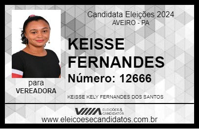 Candidato KEISSE FERNANDES 2024 - AVEIRO - Eleições