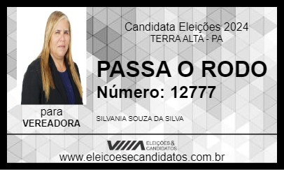 Candidato PASSA O RODO 2024 - TERRA ALTA - Eleições