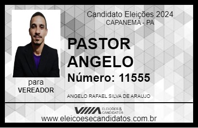 Candidato PASTOR ANGELO 2024 - CAPANEMA - Eleições