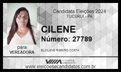 Candidato CILENE 2024 - TUCURUÍ - Eleições