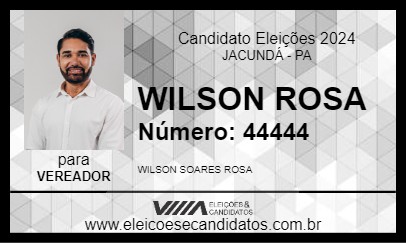 Candidato WILSON ROSA 2024 - JACUNDÁ - Eleições