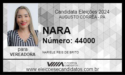 Candidato NARA 2024 - AUGUSTO CORRÊA - Eleições