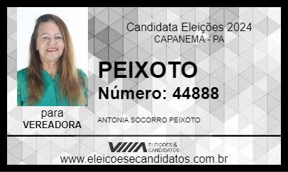 Candidato PEIXOTO 2024 - CAPANEMA - Eleições