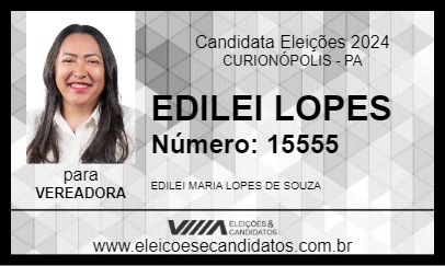 Candidato EDILEI LOPES 2024 - CURIONÓPOLIS - Eleições