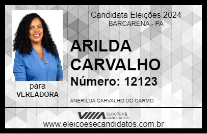 Candidato ARILDA CARVALHO 2024 - BARCARENA - Eleições