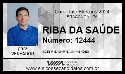 Candidato RIBA DA SAÚDE 2024 - BRAGANÇA - Eleições