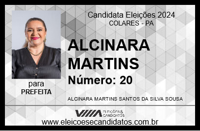 Candidato ALCINARA MARTINS 2024 - COLARES - Eleições