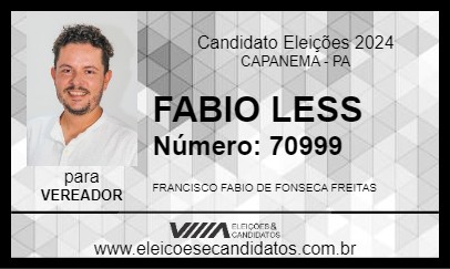 Candidato FABIO LESS 2024 - CAPANEMA - Eleições